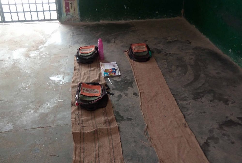 children compelled to clean seniors shoes because they could not answer teacher's questions.