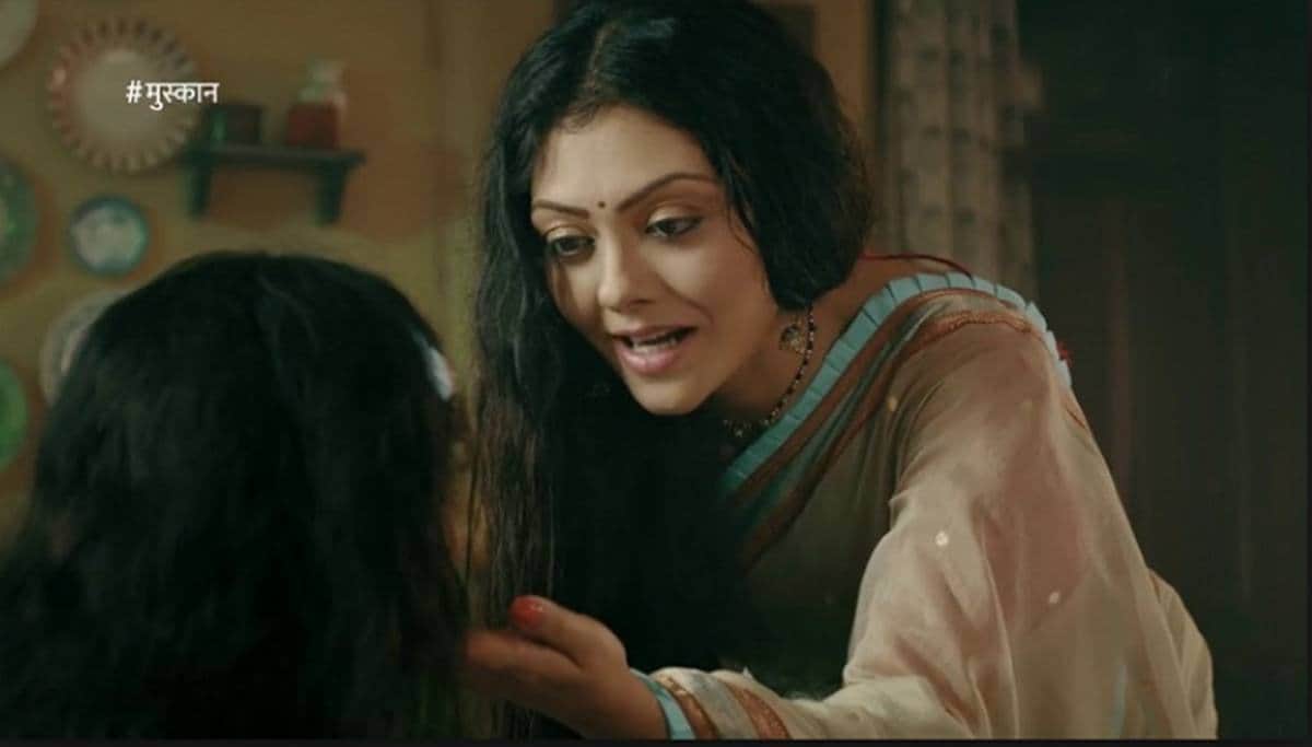 Arina dey came varanasi for promotion of new TV show radha krishna