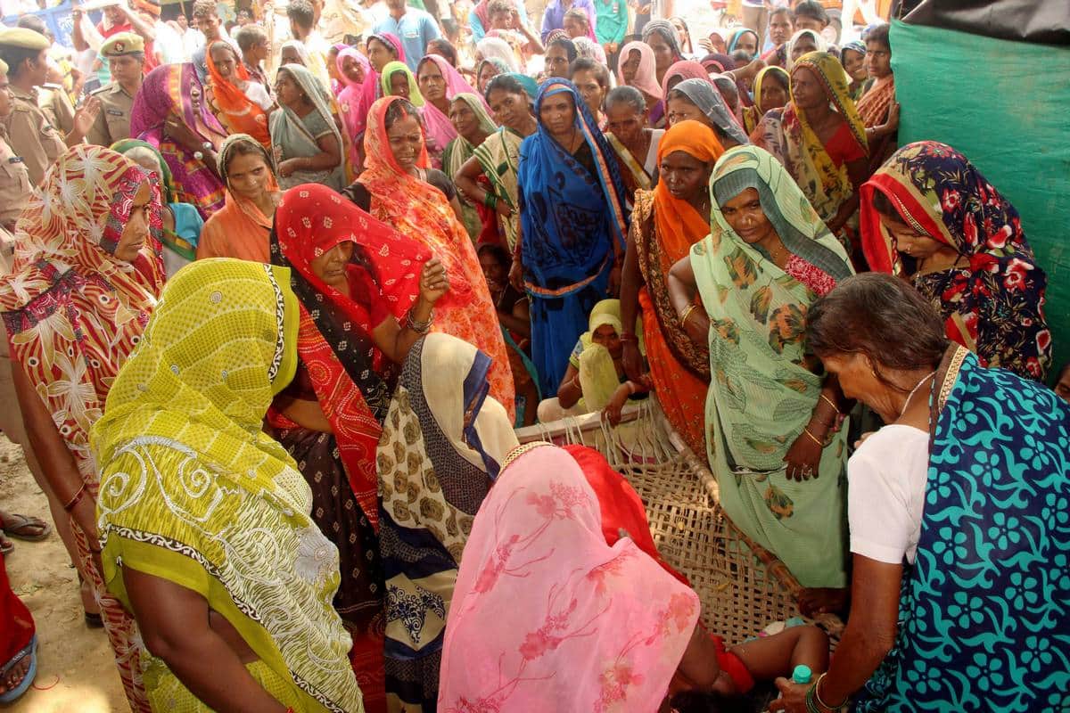 12 years old girl rape and brutally murder in varanasi