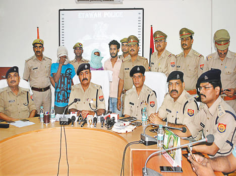 Police raid three prized criminals