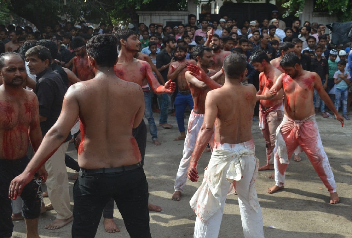 Muharram tazia jaloos in meerut, see photos