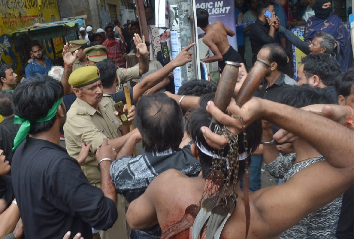 Muharram tazia jaloos in meerut, see photos