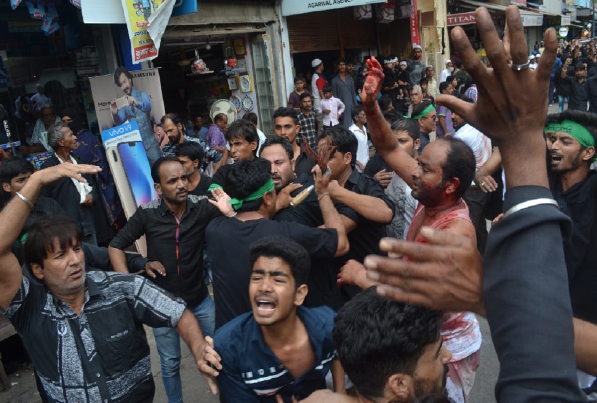 Muharram tazia jaloos in meerut, see photos