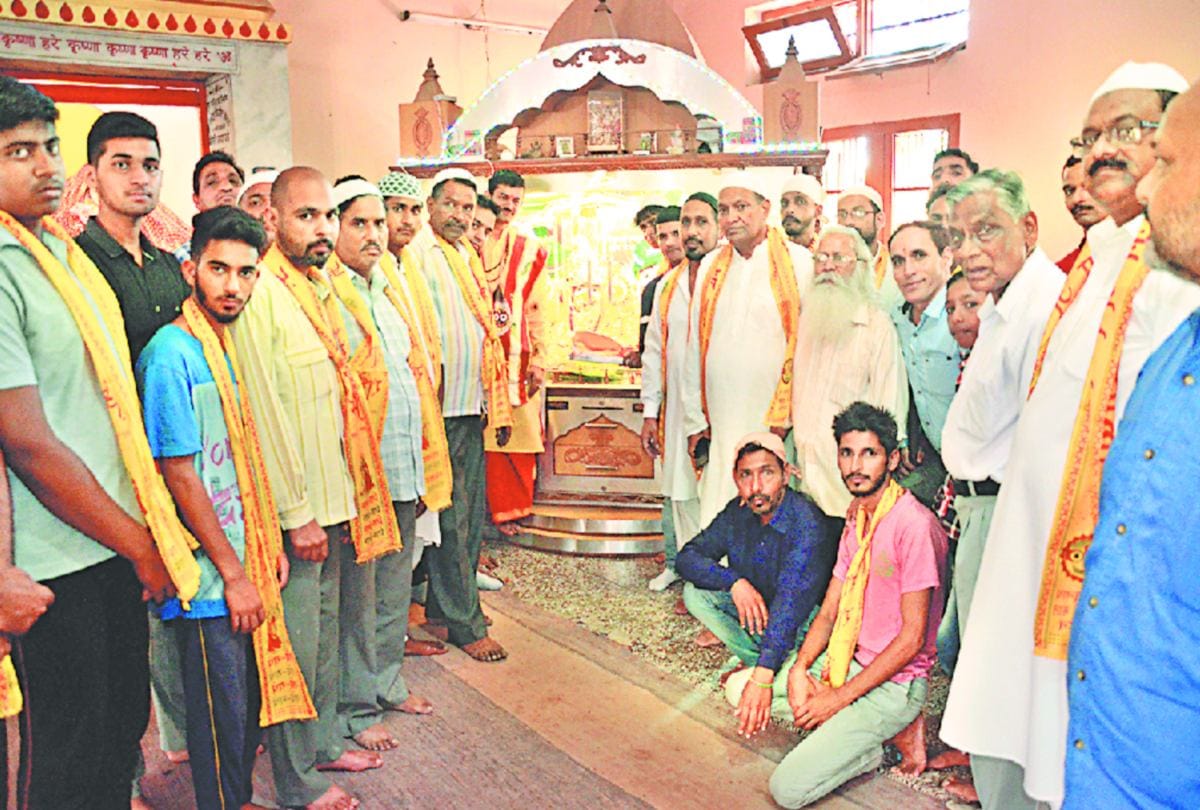 Muslim community in Nahan presented an example of communal harmony