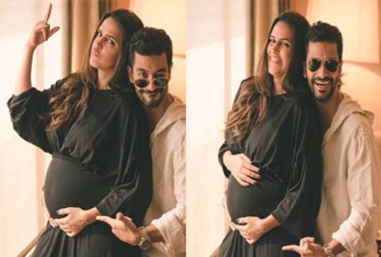Neha Dhupia finally break silence about  her pregnancy secret