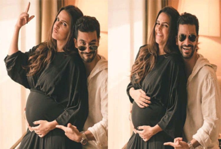 Neha Dhupia finally break silence about  her pregnancy secret