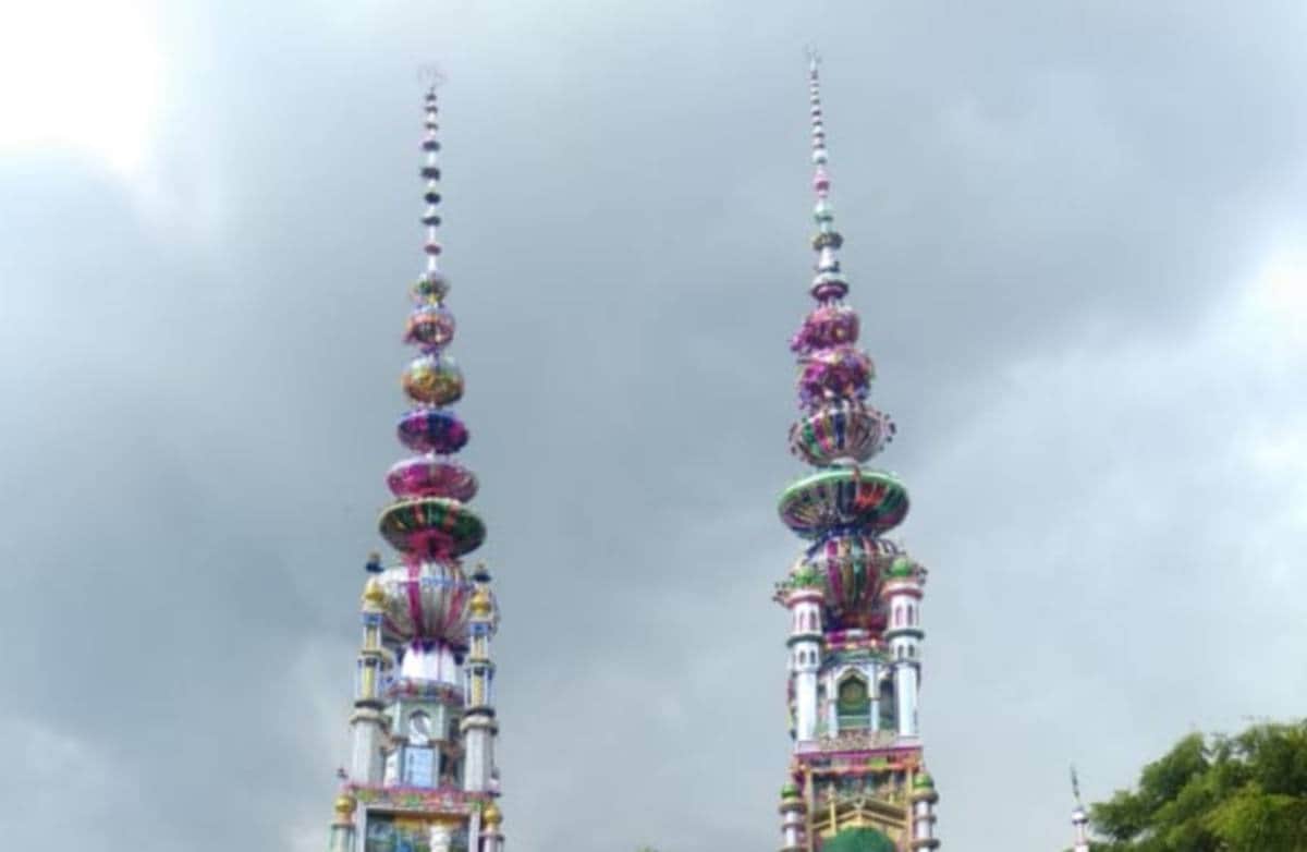 Tallest tajia on moharram in this district of purvanchal