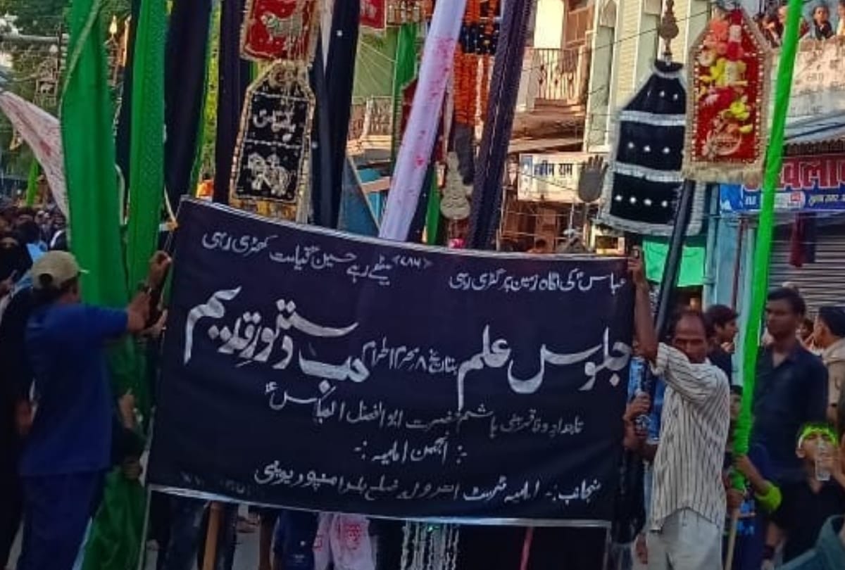 pictures of beautiful tazia made in balrampur