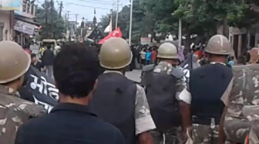Struggle of during muharram juloos in meerut
