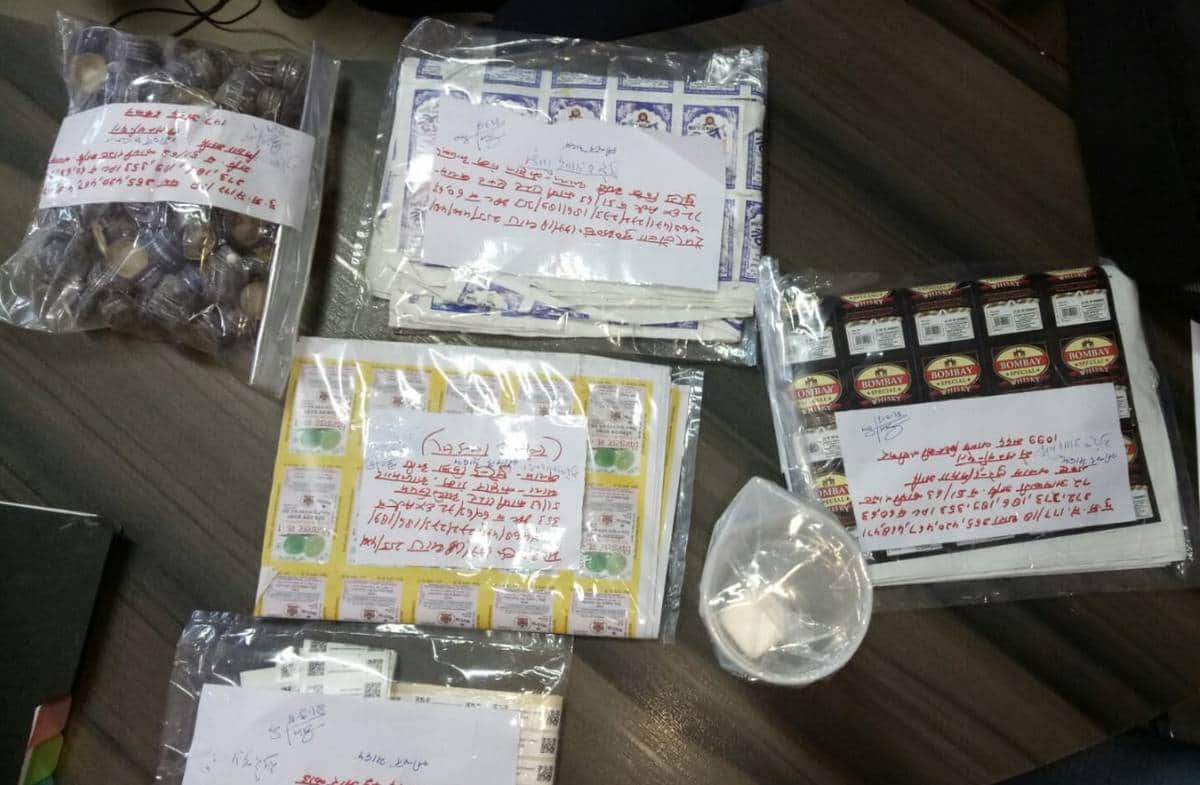 Illegal wine stock caught BJP leader college at azamgarh