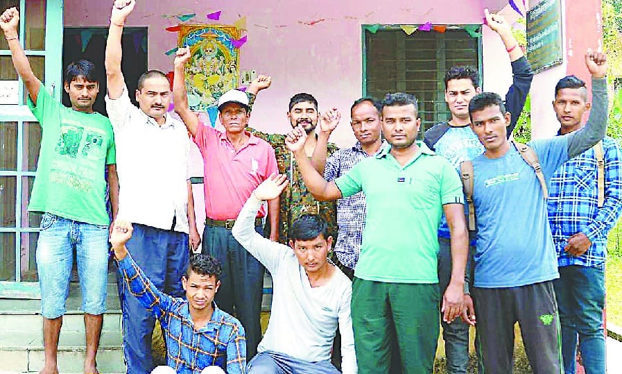 Gurga Panchayat Panchgoli has been in power for five days