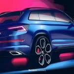 Skoda Kodiaq RS Design Sketches