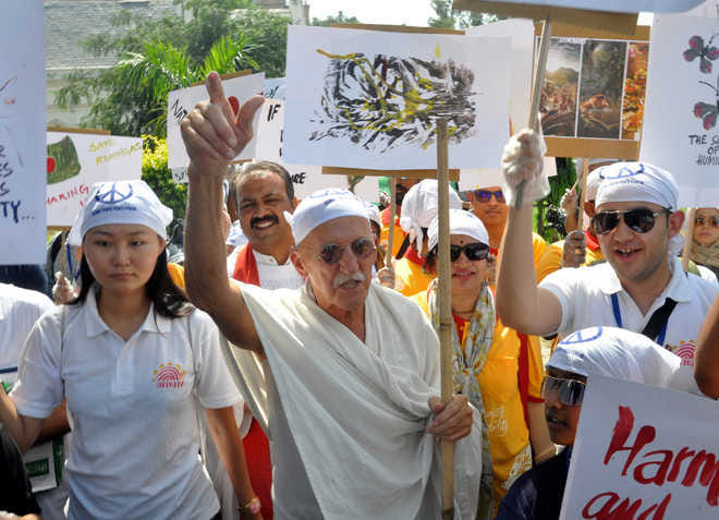 13th Global peace Festival from 30th September, American Gandhi Bernie Meyer will Join it