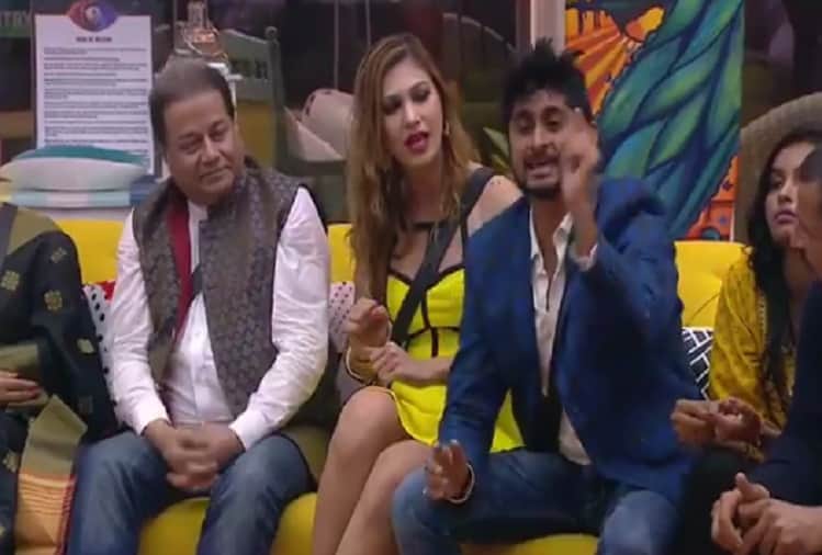 Bigg Boss 12 Weekend Ka Vaar housemates gets Anup Jalota inTortue Room