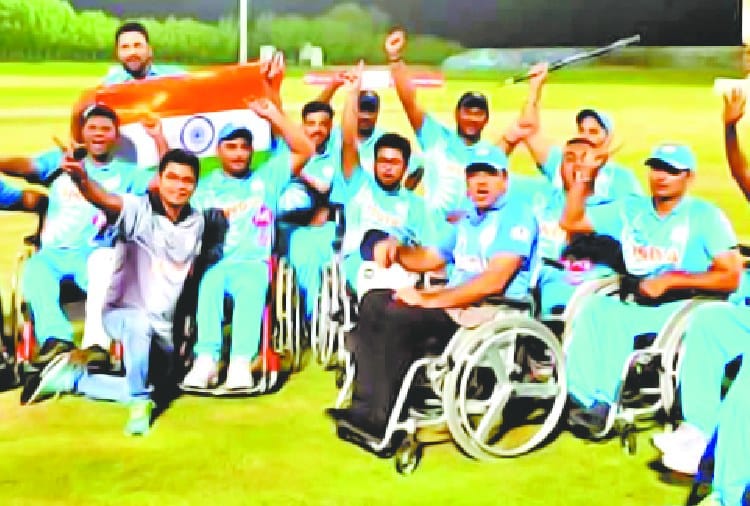 Disbale Players Win Cricket Series Against pakistan