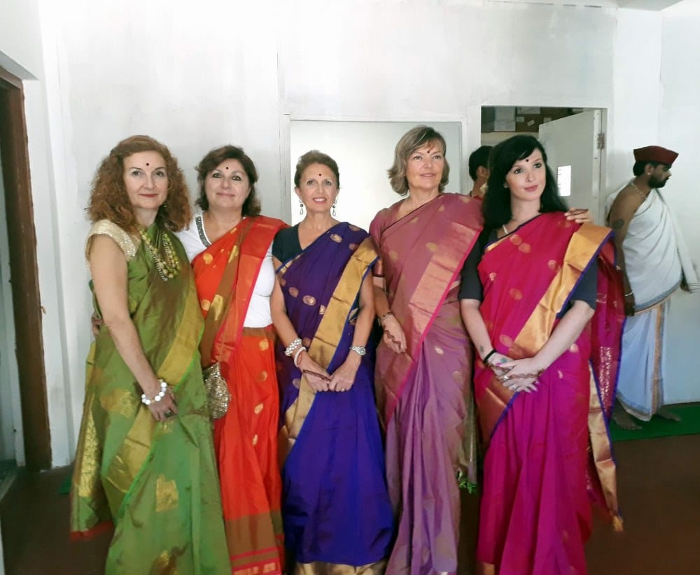Italy couple marrying with uttarakhand culture in uttarkashi