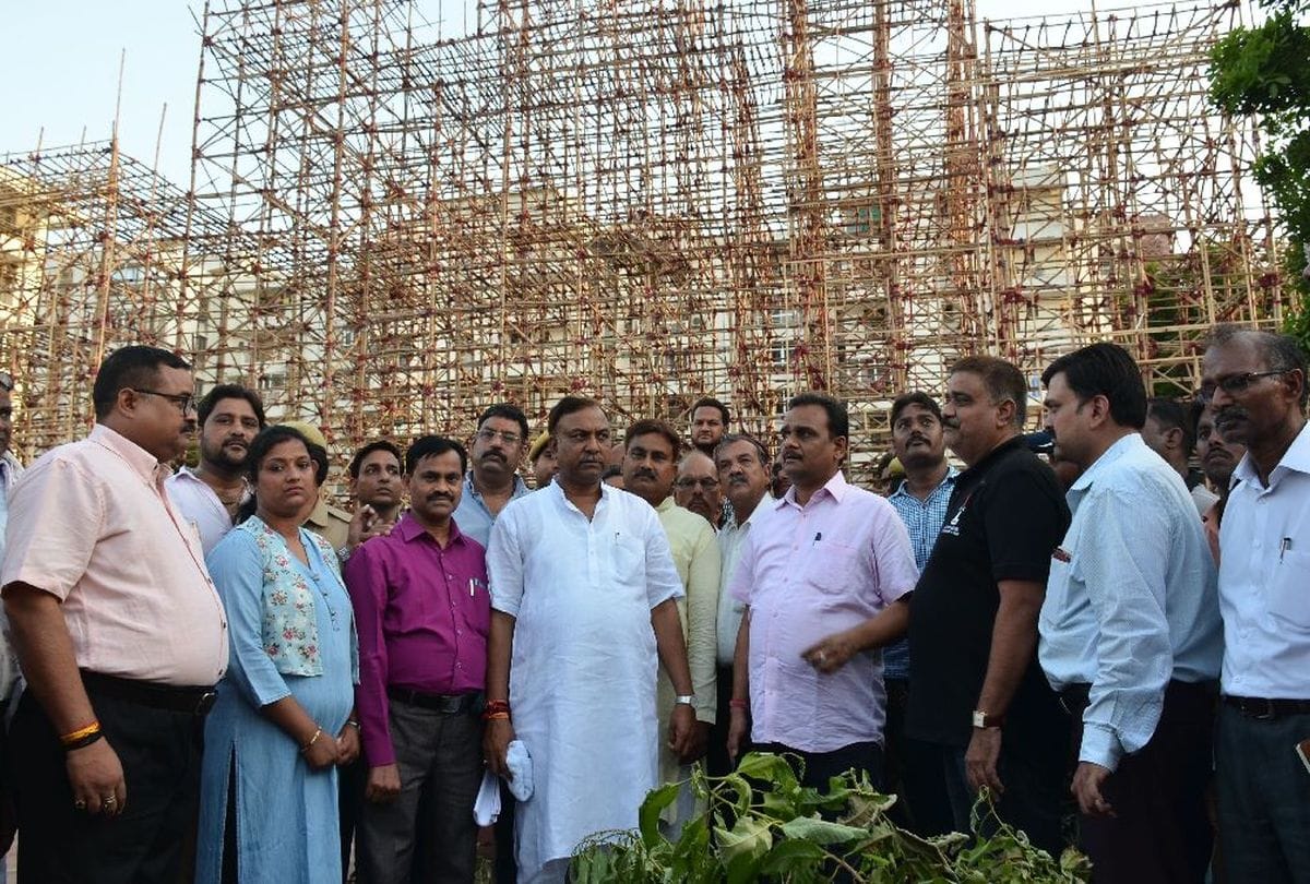 Janakpuri Mahotsav preparations affecting due to internal dispute
