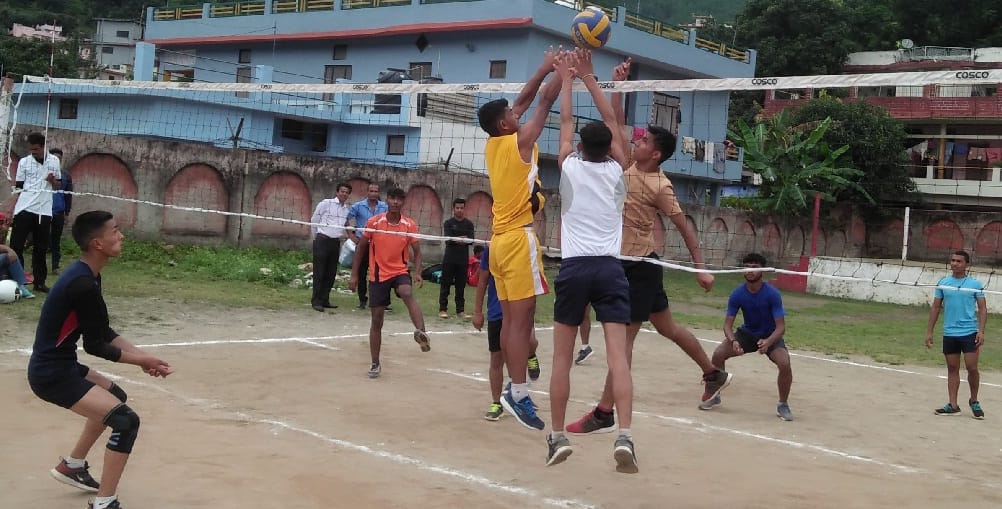 Stadium A wins final of Volleyball Contest