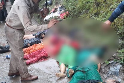 Tracks accident jubble five member including three children survived in two families