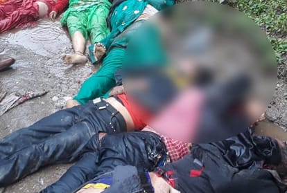 Tracks accident jubble five member including three children survived in two families