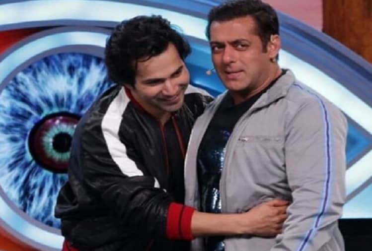 Bigg Boss 12 Varun Dhawan promotion Sui Dhaaga film along with Salman Khan