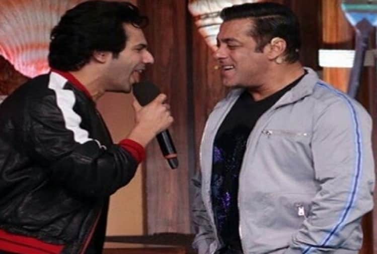 Bigg Boss 12 Varun Dhawan promotion Sui Dhaaga film along with Salman Khan