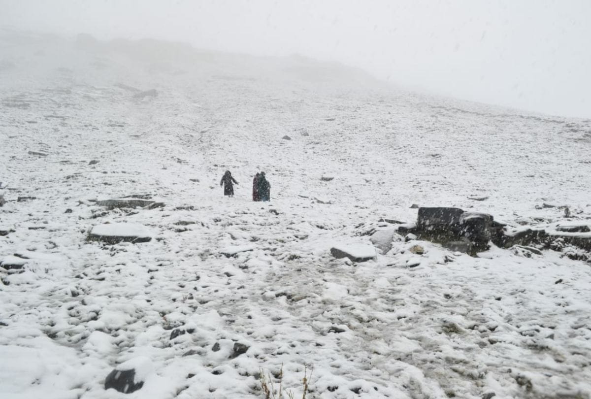 bitter cold in uttarakhand due to rain and snowfall