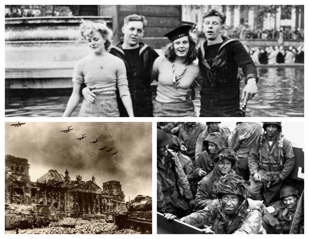 Scenerio of world war two through pictures