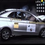 ford aspire crash test