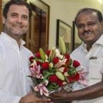 राहुल गांधी-एचडी कुमारस्वामी
