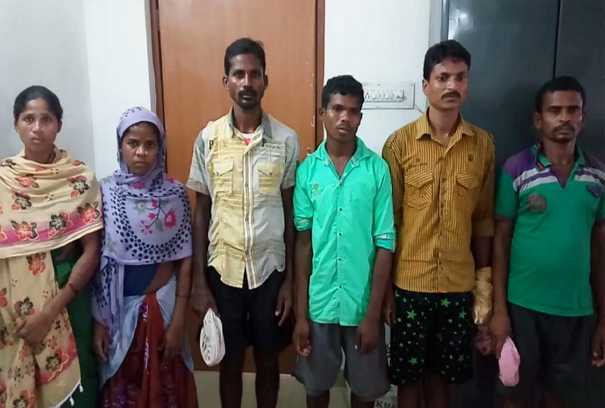 Chhattisgarh : six primate naxalite arrested in sukma