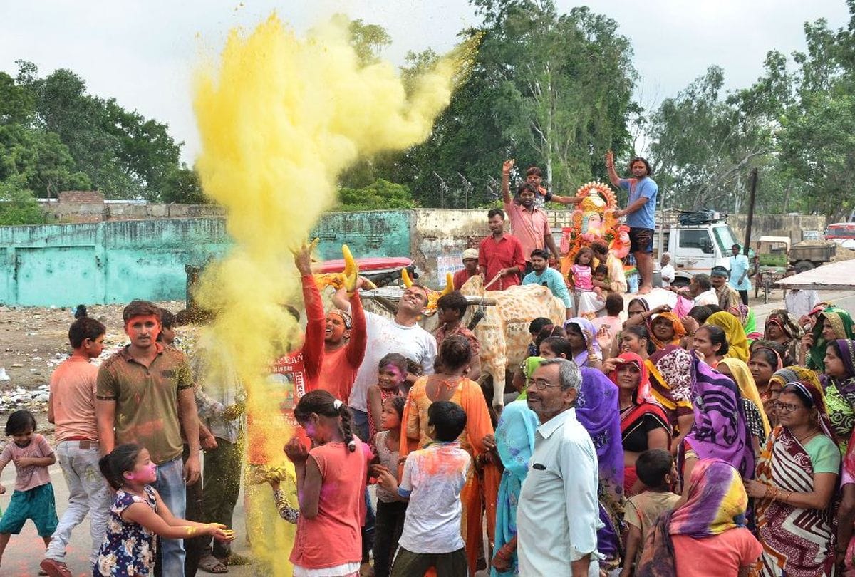 Ganesh immersed on Sunday