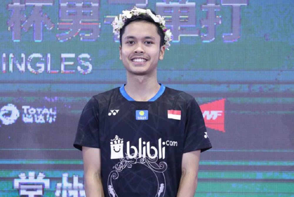 Sinisuka Ginting won China Open 2018 title to defeat japans Kento Momota
