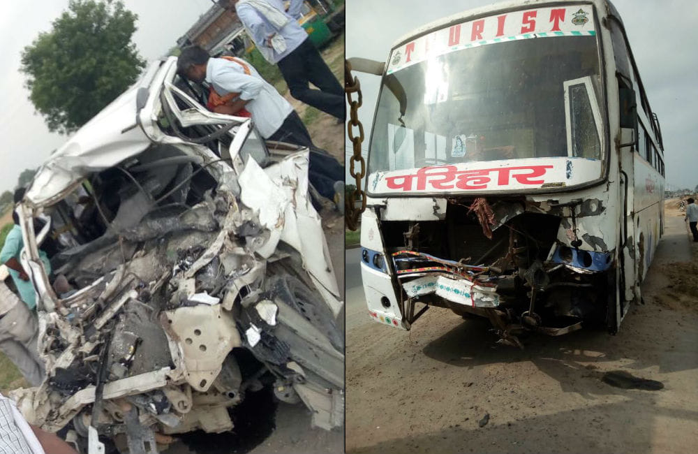Man died in road accident on Agra Lucknow Expressway