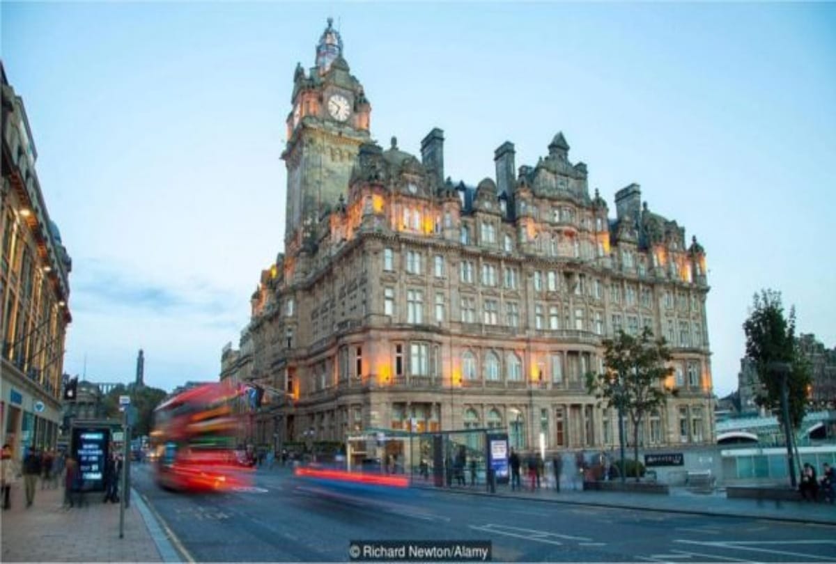 The clock that moves faster than time in Scotland