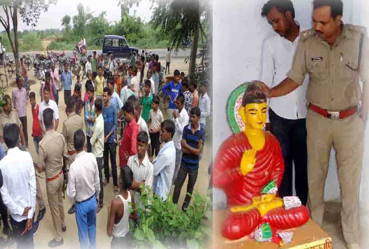 case of damaging the statue of Gautam Buddha in Kannauj