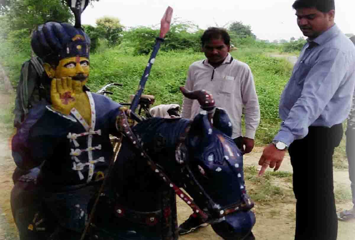 case of damaging the statue of Gautam Buddha in Kannauj