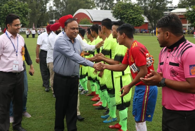 Administrator Challenge Cup All India Football Tournament Started in chandigarh