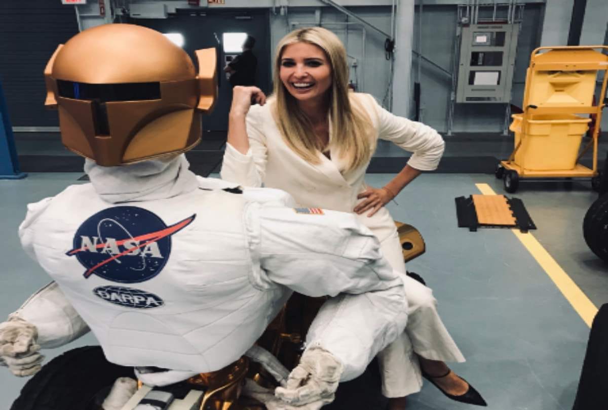 International Space Station Cosmonaut Oleg Artemyev telephonic conversation to Ivanka Trump