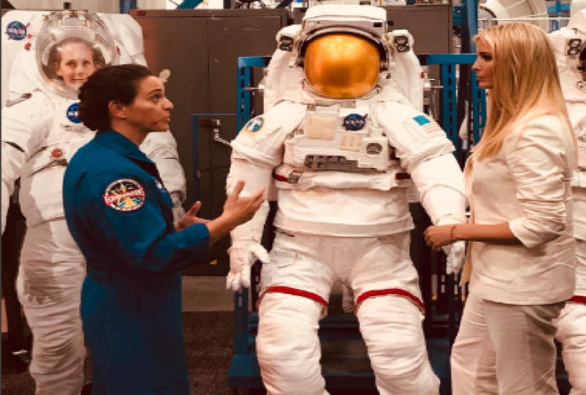 International Space Station Cosmonaut Oleg Artemyev telephonic conversation to Ivanka Trump