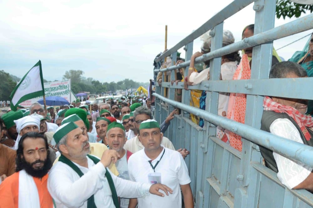 more than 10 thousand farmer in haridwar kisan kranti yatra