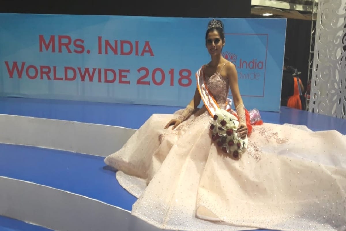 Mrs. India World Wide: Tanya pradhan from Meerut became Misses Beautiful see her beautiful pictures