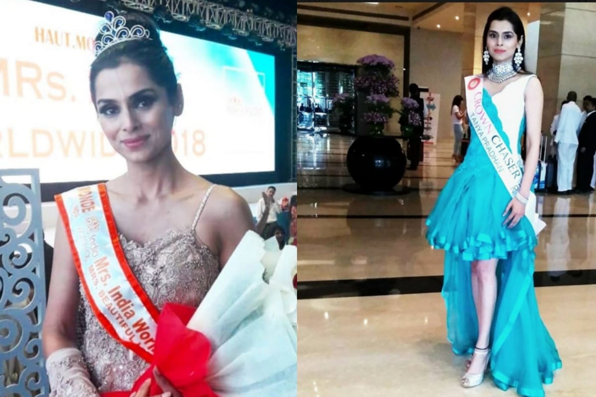 Mrs. India World Wide: Tanya pradhan from Meerut became Misses Beautiful see her beautiful pictures