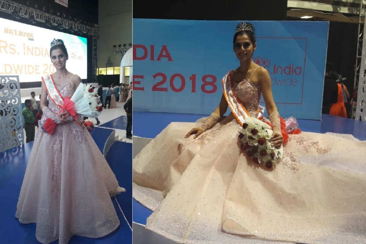 Mrs. India World Wide: Tanya pradhan from Meerut became Misses Beautiful see her beautiful pictures