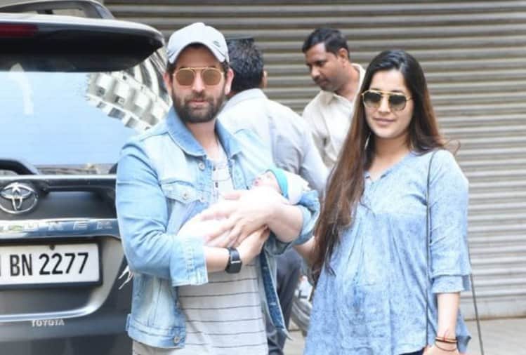 neil nitin mukesh daughter nurvi first photo revealed