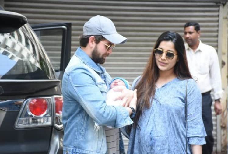 neil nitin mukesh daughter nurvi first photo revealed