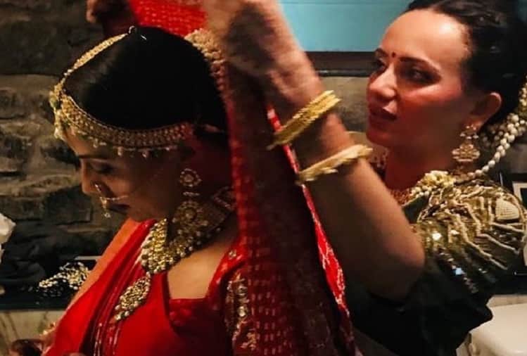 Television actress Sucheeta Trivedi married at the age of 41 with Nigam patel