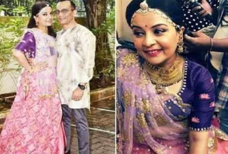 Television actress Sucheeta Trivedi married at the age of 41 with Nigam patel