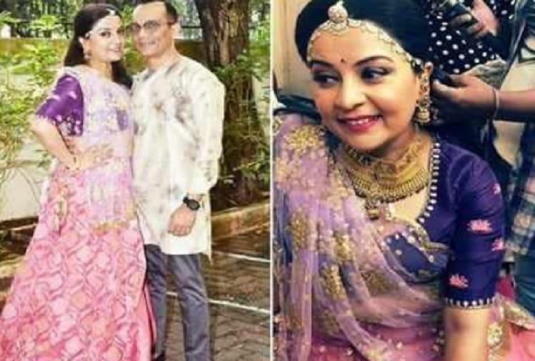 Television actress Sucheeta Trivedi married at the age of 41 with Nigam patel