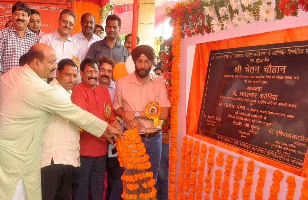 india's first five a side astroturf in agra